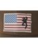 Image #2 - Browning American Flag Buckmark Logo Ball Cap, Brown, hi-res