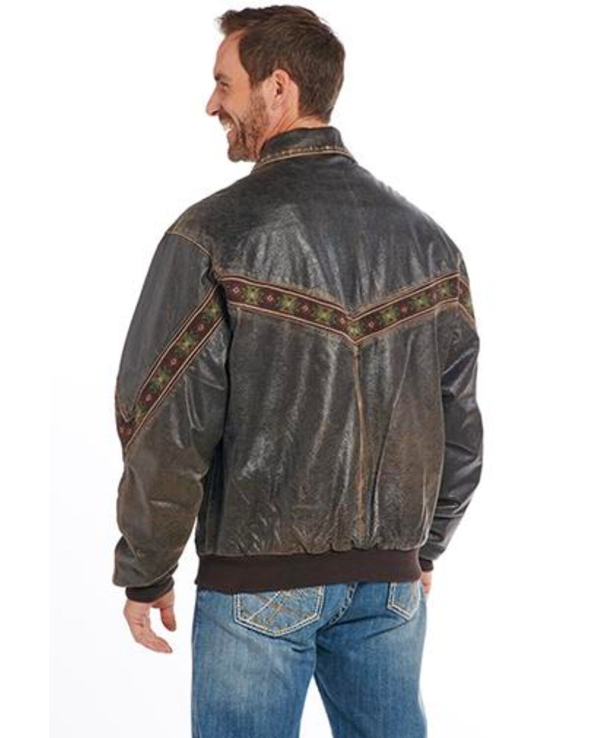 cinch leather jacket