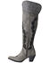 Junk Gypsy by Lane Women's Hard To Handle Over The Knee Boots - Snip Toe, Grey, hi-res