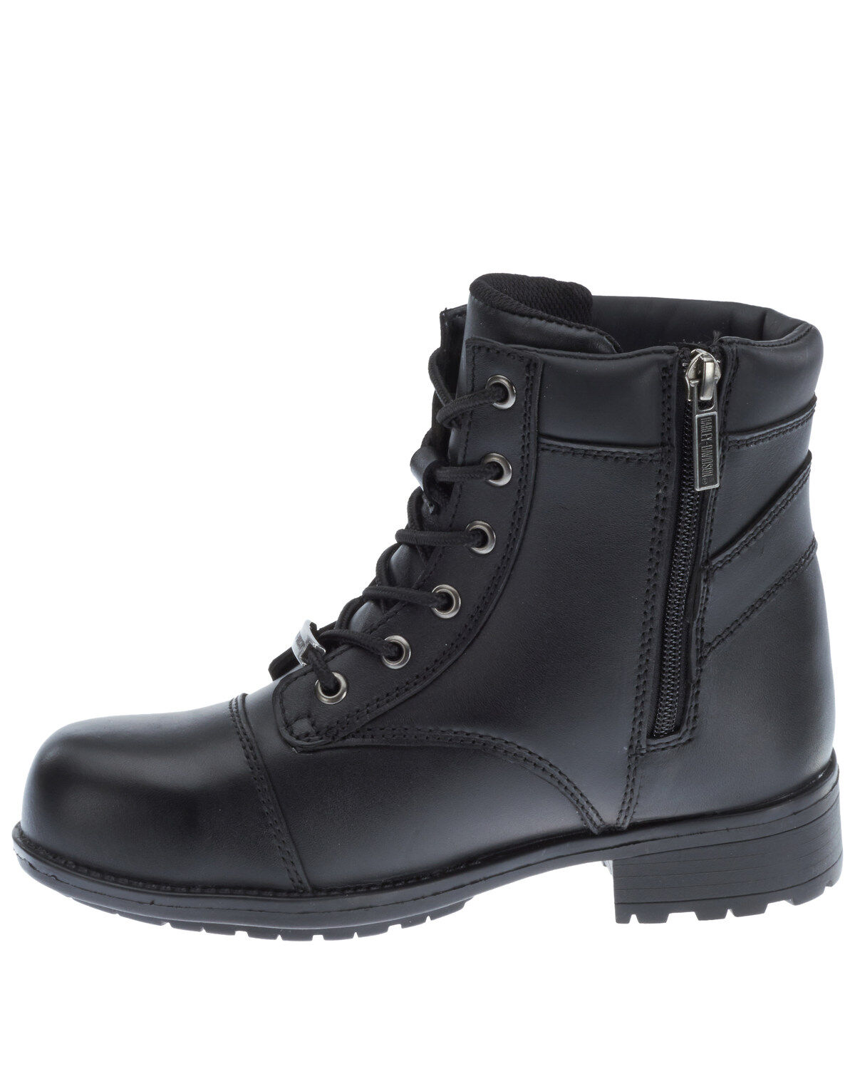 Image #3 - Harley Davidson Women's Raine Moto Boots - Steel Toe, , hi-res