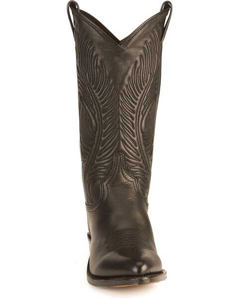 Image #4 - Abilene Women's Cowhide Western Boots - Pointed Toe, Black, hi-res