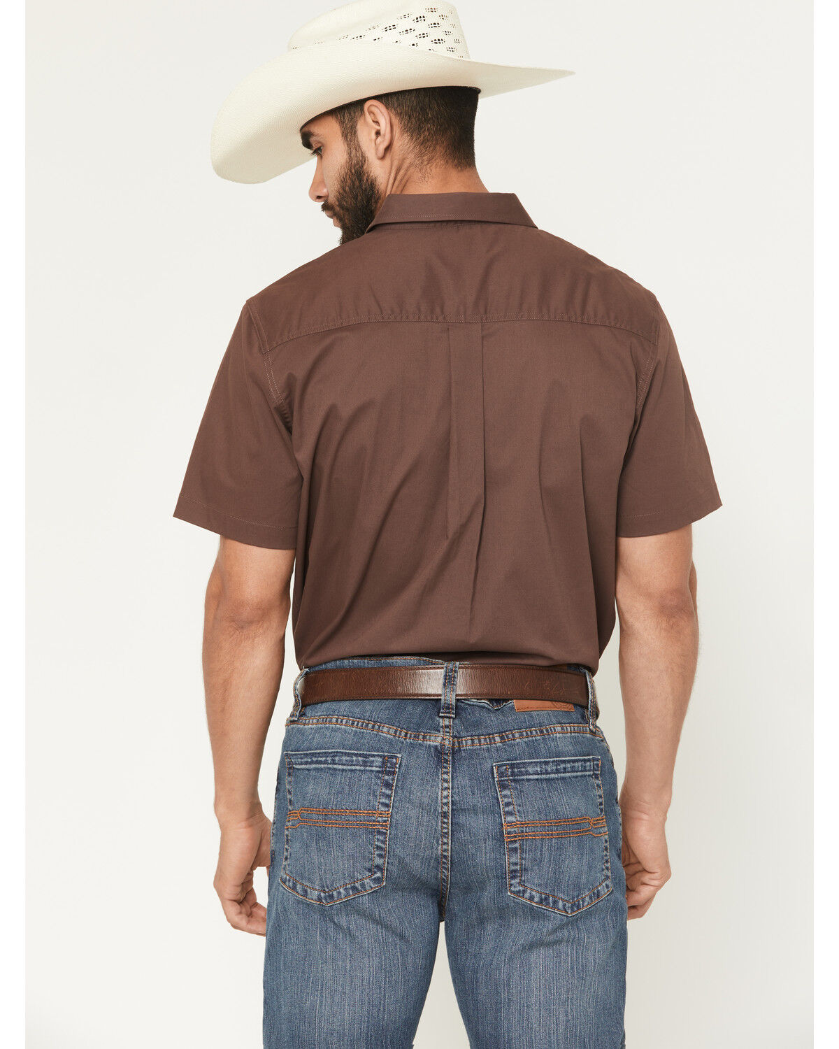 Product Name:  Cody James Men's Basic Twill Short Sleeve Button-Down Stretch Western Shirt
