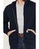 Image #3 - Carhartt Men's FR Force Original Fit Zip-Front Hooded Work Jacket - Big, Navy, hi-res