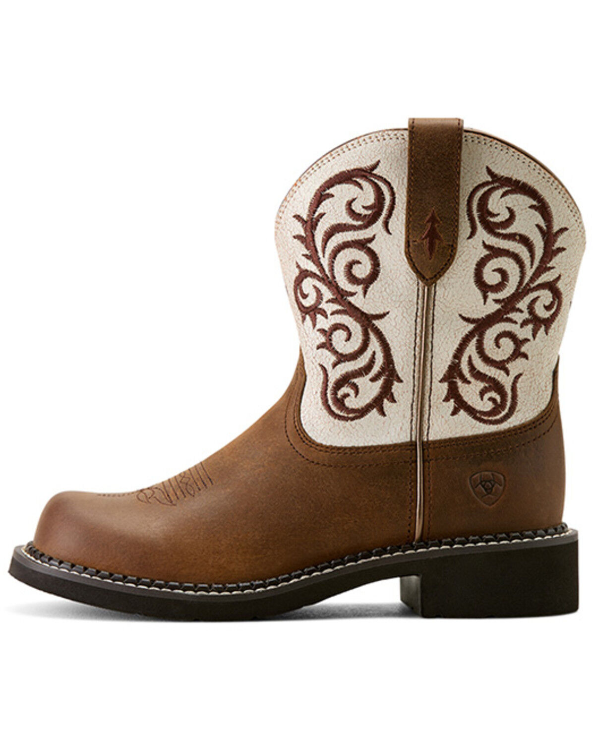 Image #2 - Ariat Women's Fatbaby Heritage Lilah Western Boots - Round Toe, Brown, hi-res