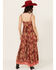 Image #4 - Angie Women's Floral Print Sleeveless Maxi Dress, , hi-res