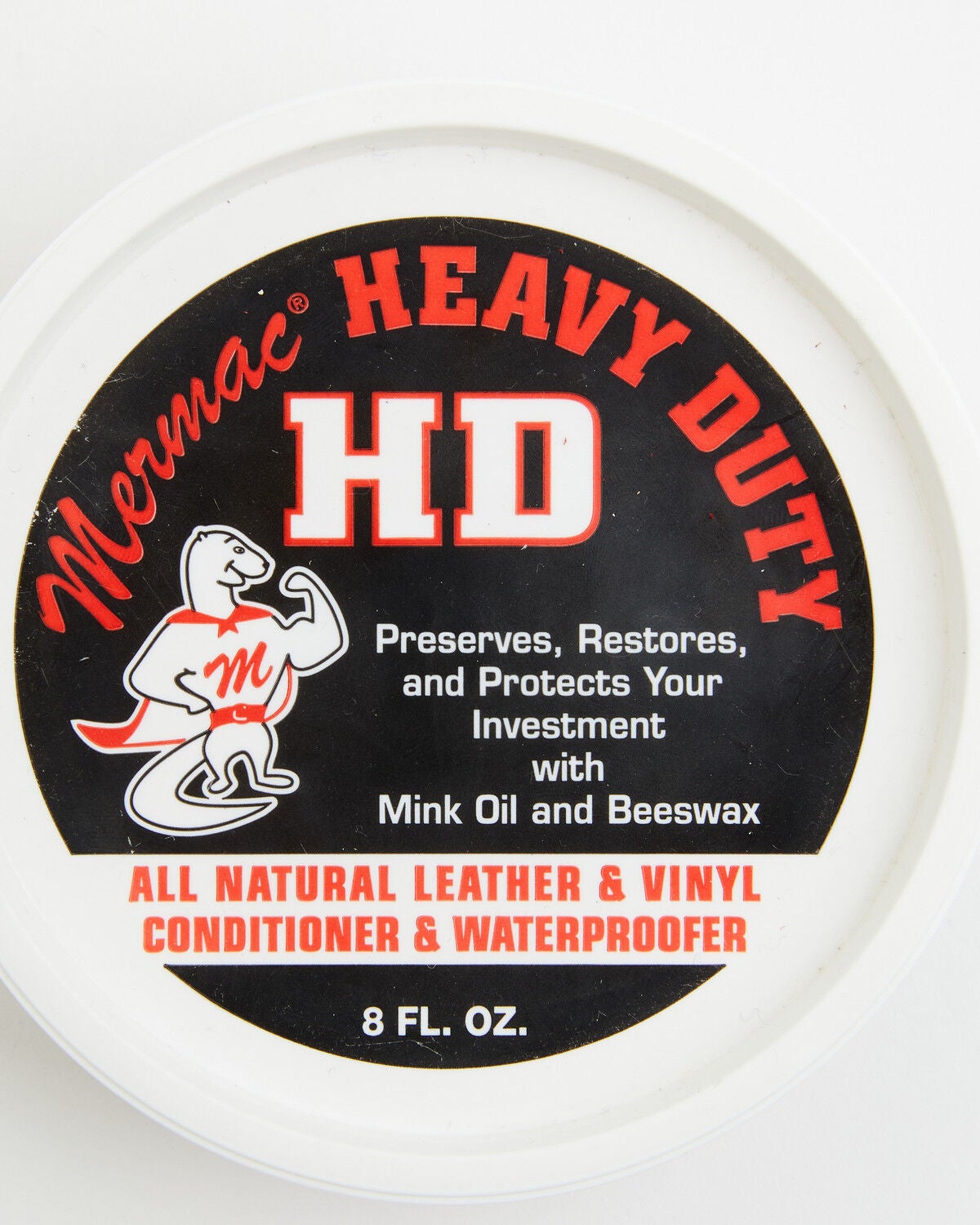 Image #1 - Boot Barn 8oz Mink Oil, White, hi-res