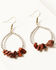 Image #2 - Shyanne Women's Desert Rose Antique Earrings Set - 6 Piece, Silver, hi-res