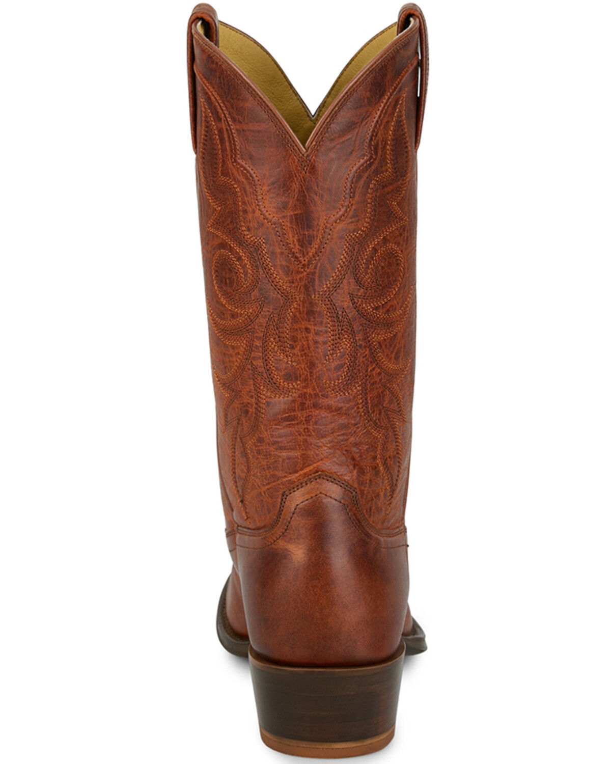 Image #5 - Tony Lama Men's Marco Western Boots - Round Toe, Cognac, hi-res