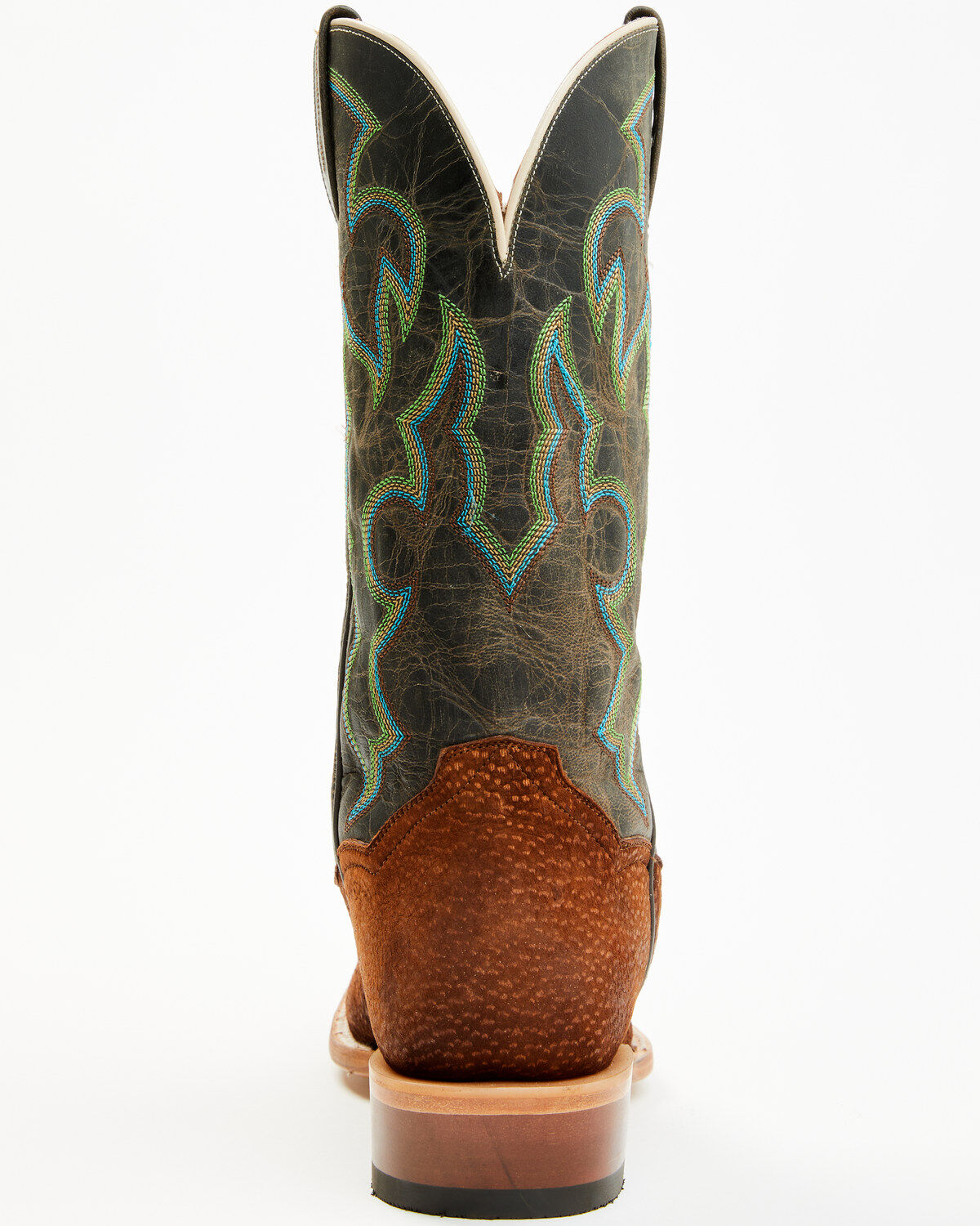Image #5 - Dan Post Men's Cappy Exotic Carpincho Western Boots - Square Toe, Black, hi-res