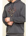Image #4 - Hawx Men's Gray Tech Logo Hooded Work Sweatshirt, , hi-res