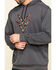 Image #4 - Hawx Men's Gray Tech Logo Hooded Work Sweatshirt , , hi-res