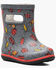 Bogs Boys' Skipper II Bugs Rain Boots - Round Toe, , hi-res