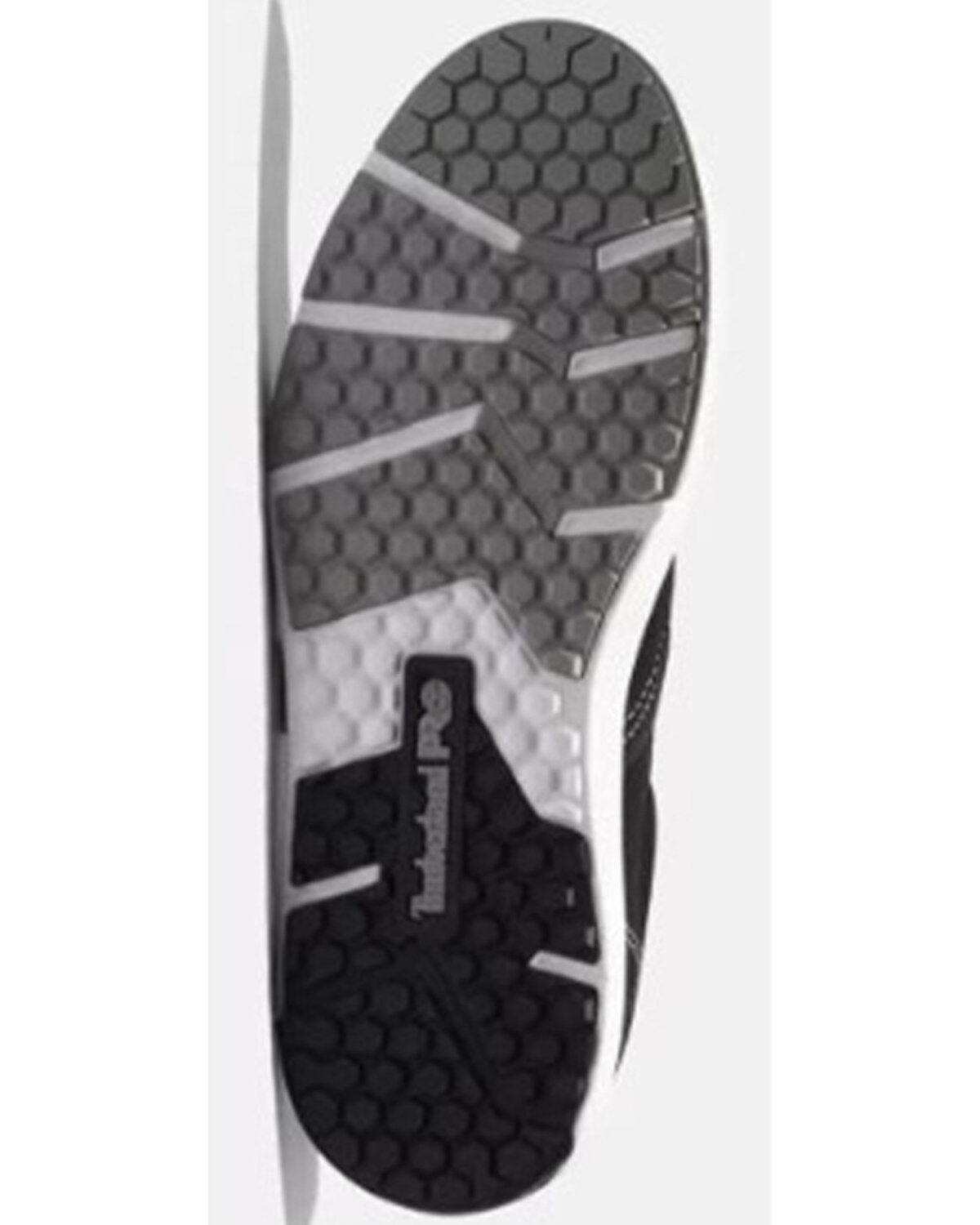 Image #6 - Timberland PRO Men's Berkley Slip-On Work Shoes - Composite Toe, Black/white, hi-res