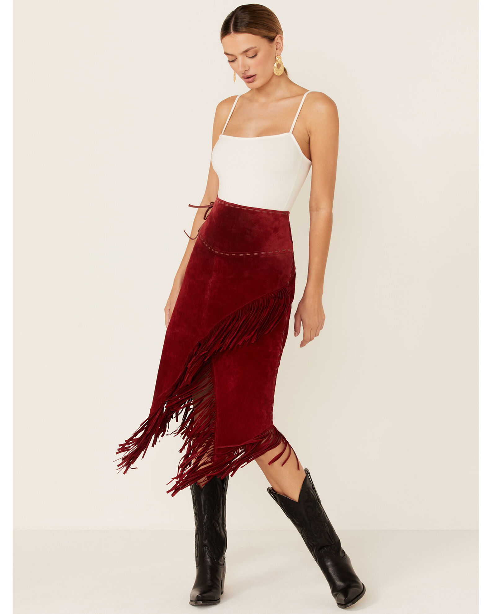 Fringe skirt shop boot barn