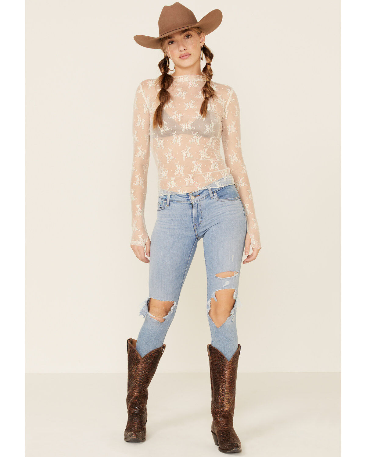 Image #3 - Free People Women's Lady Lux Layering Top, Ivory, hi-res