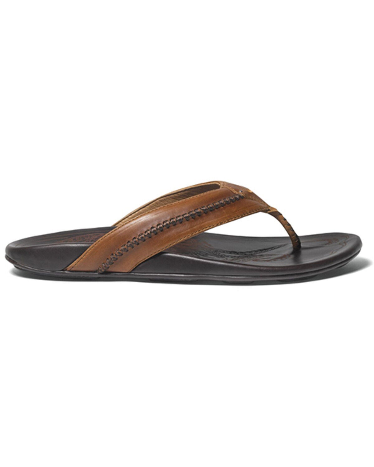 OluKai Men's Mea Ola Sandals, Tan, hi-res
