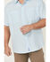 Resistol Men's Solid Short Sleeve Button Down Western Shirt , Blue, hi-res
