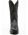 Image #4 - El Dorado Men's Exotic Caiman Western Boots - Round Toe, Black, hi-res