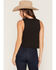 Image #4 - Girl Dangerous Women's Rodeo Graphic Tank Top, Black, hi-res