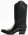 Planet Cowboy Women's Midnight Calf Western Boot - Snip Toe , Black, hi-res