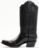 Planet Cowboy Women's Midnight Cowgirl Calf Leather Western Boot - Snip Toe , Black, hi-res