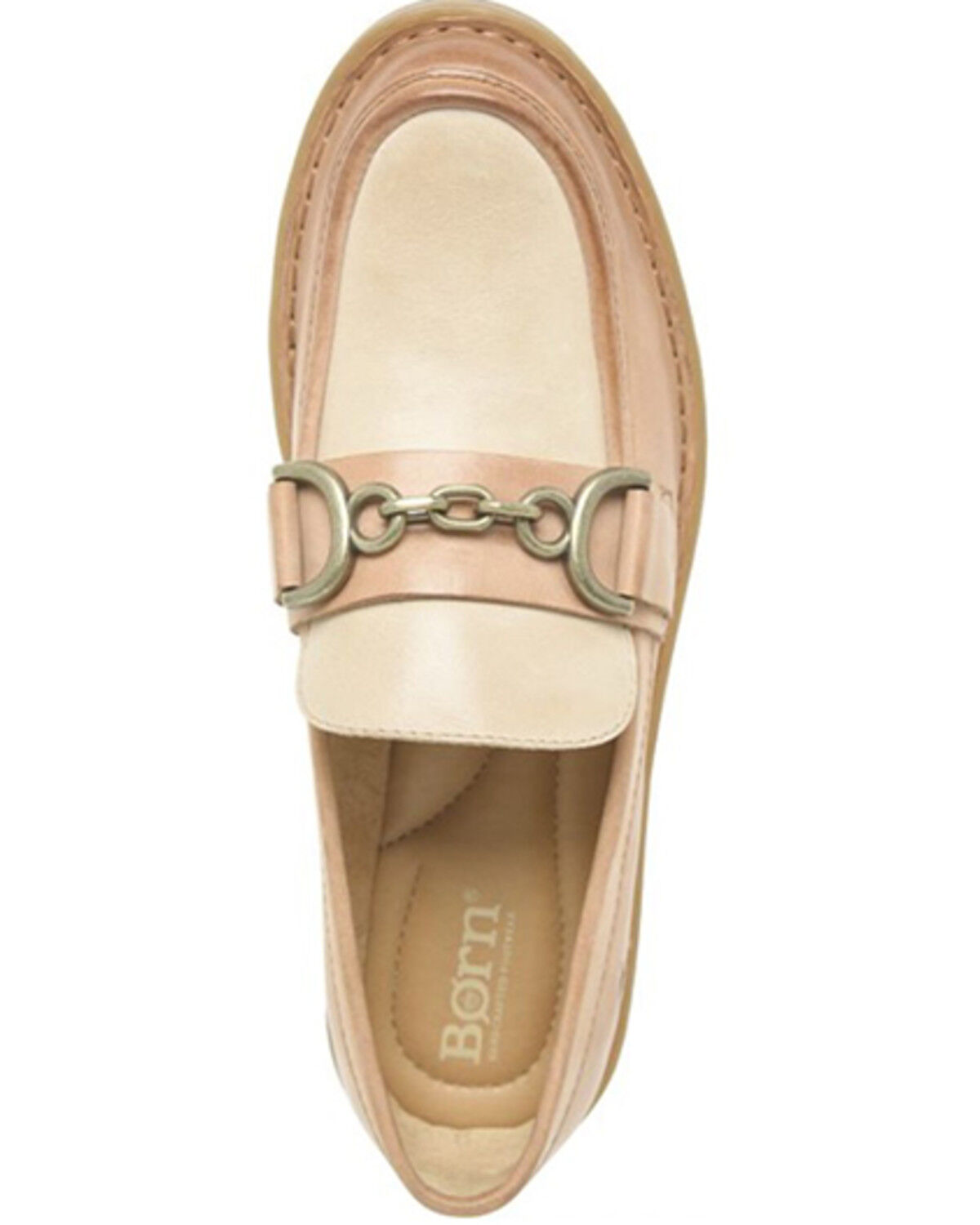 Image #4 - Born Women's Carrera Buckle Penny Loafers, Brown, hi-res