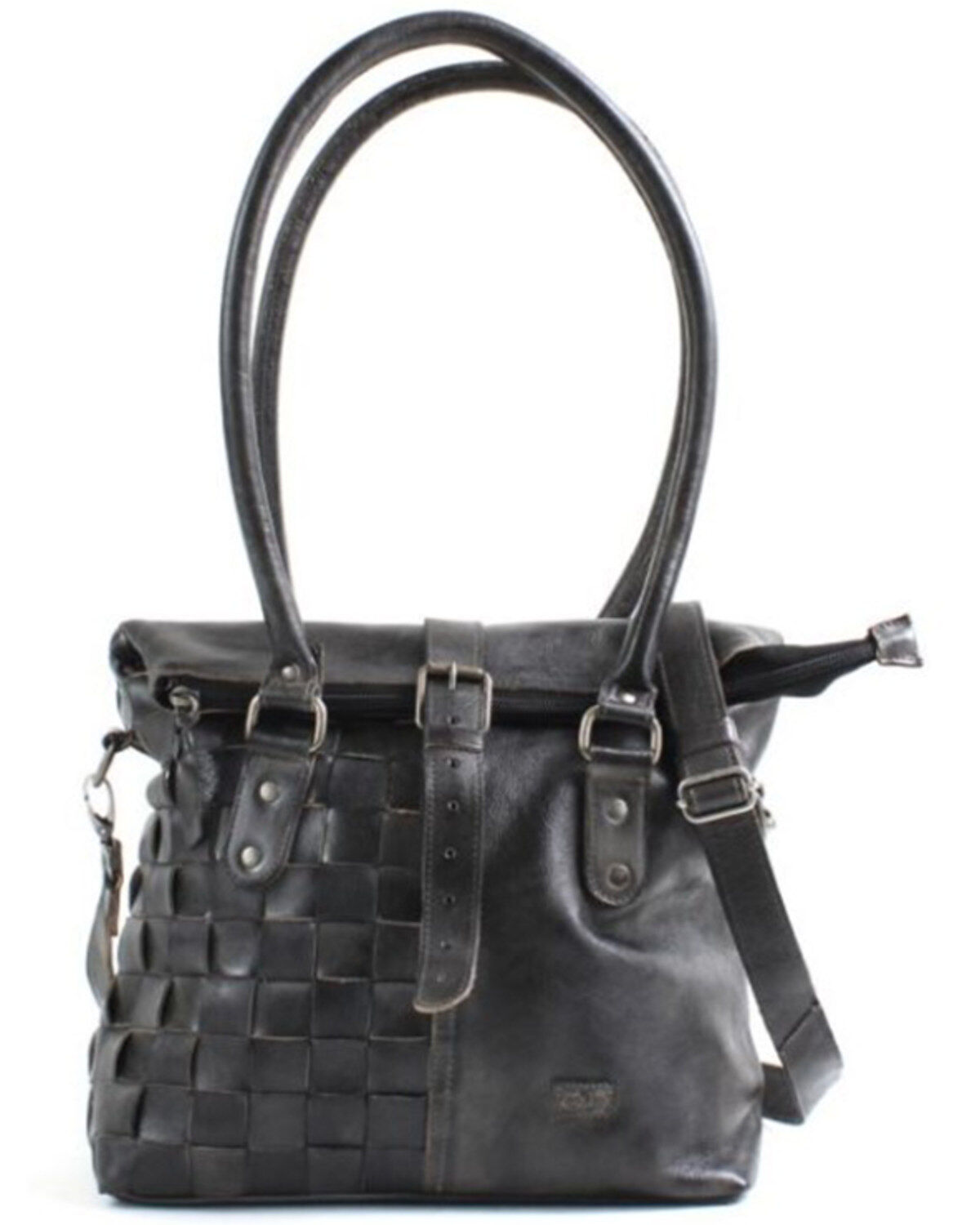 Image #1 - Bed Stu Women's Rachel Shoulder Crossbody Bag, Black, hi-res