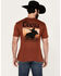 Image #4 - Coors Men's Logo Short Sleeve Graphic T-Shirt, Russett, hi-res