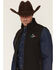 Image #3 - Cowboy Hardware Men's Hecho en Mexico Softshell Vest, Black, hi-res