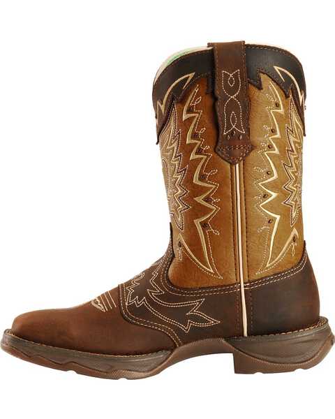 Image #3 - Durango Women's Let Love Fly Western Boots, Distressed, hi-res