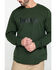 Image #4 -  Hawx Men's Green Graphic Thermal Long Sleeve Work T-Shirt - Tall , , hi-res