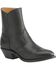 Image #1 - Boulet Men's Zipper Western Boots - Round Toe, Black, hi-res