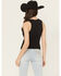 Image #4 - Youth in Revolt Women's Bless Your Heart Tank, Black, hi-res