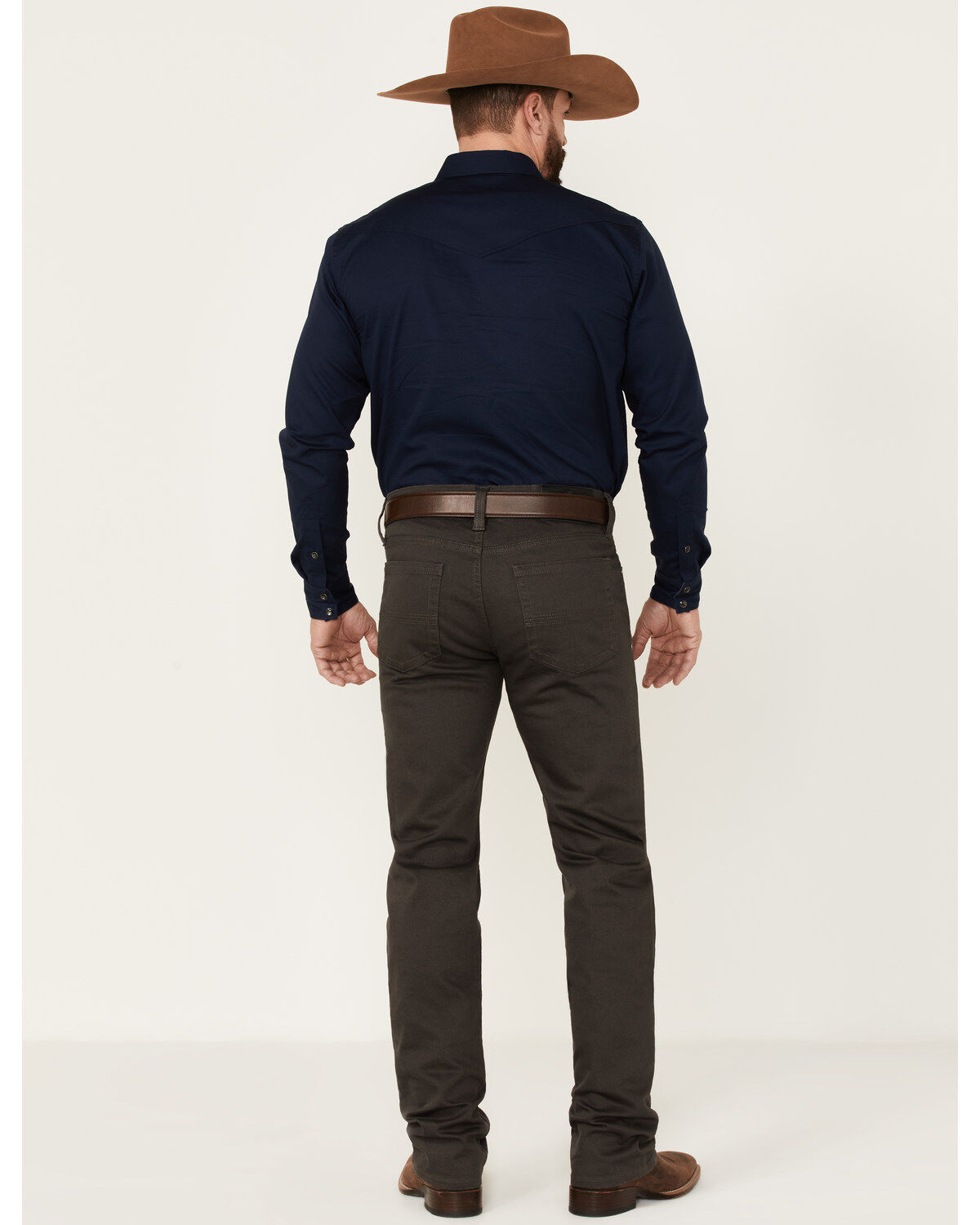 Image #3 - Cody James Men's Appaloosa Gray Wash Slim Straight Stretch Denim Jeans, Grey, hi-res