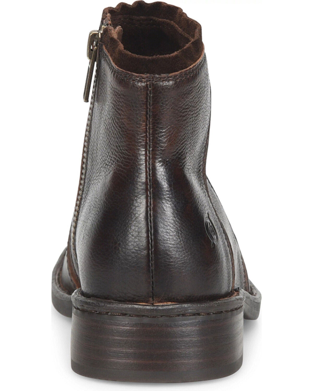 Image #6 - Born Women's Cincy Booties - Round Toe, Brown, hi-res