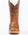 Image #4 - Cody James Men's Exotic Pirarucu Western Boots - Broad Square Toe , Caramel, hi-res