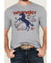 Image #3 - Wrangler Men's Horse Logo Short Sleeve Graphic T-Shirt, , hi-res