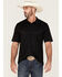 Ariat Men's Solid Tek Polo Shirt, Black, hi-res