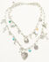 Image #1 - Shyanne Women's Charm Layered Necklace, Silver, hi-res