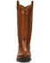 Image #4 - Frye Women's Billy Daisy Pull-On Western Boots - Round Toe, Caramel, hi-res