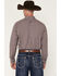 Image #4 - Ariat Men's Pro Series Jarvis Plaid Print Long Sleeve Button-Down Western Shirt, Blue, hi-res