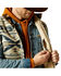 Image #2 - Ariat Men's Logo Softshell Vest, Cream, hi-res