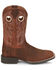Image #2 - Justin Men's Bowline Western Boots - Broad Square Toe, Brown, hi-res