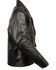 Image #2 - Milwaukee Leather Men's Classic Police Style M/C Jacket, Black, hi-res