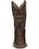 Justin Men's Western Boot - Round Toe, Brown, hi-res
