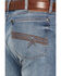 Image #4 - Wrangler 20X Men's Topsail Medium Wash Slim Vintage Bootcut Stretch Denim Jeans, Medium Wash, hi-res