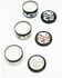 Image #2 - Boot Barn Cow Print 40oz Tin Candle Gift Set - 3 Pack, Black, hi-res