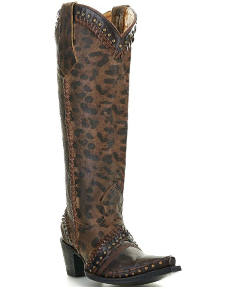 Old Gringo Women's Margery Western Boots - Snip Toe, Brown, hi-res