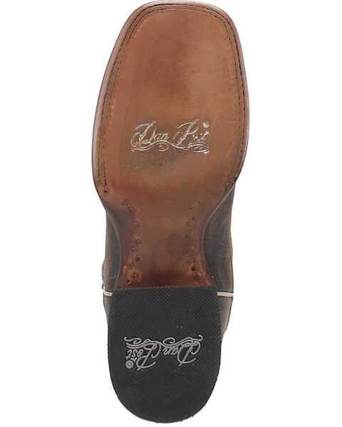 Image #7 - Dan Post Women's Darby Western Boots - Broad Square Toe, Brown, hi-res