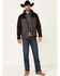Image #2 - Outback Trading Co Men's Jericho Jacket, Charcoal, hi-res